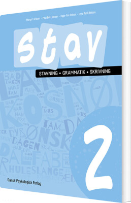 Stav 2 - Stavning, Grammatik, Skrivning 2. Klasse - Poul Erik Jensen - Bog