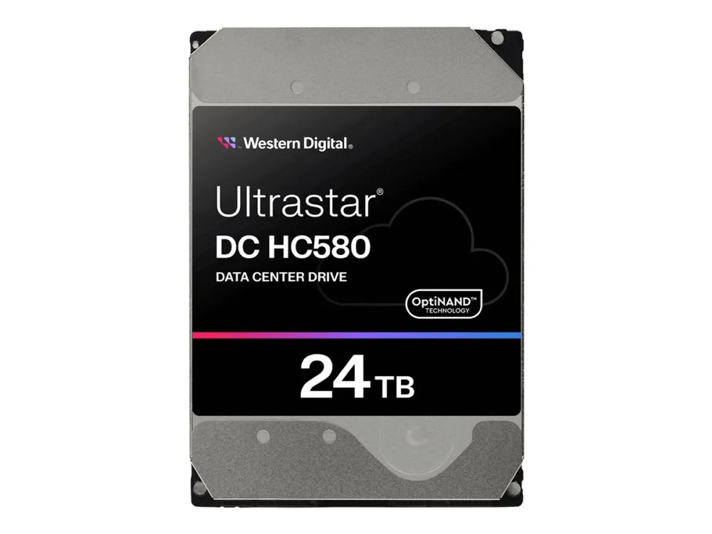 WD Ultrastar DC HC580 WUH722422ALE6L4 - Harddisk - 22 TB - intern - 3,5