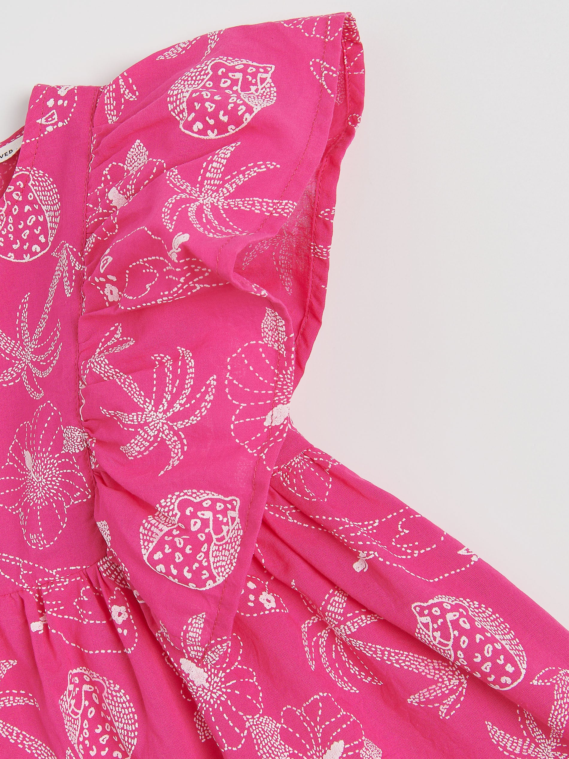 Gemustertes Kleid