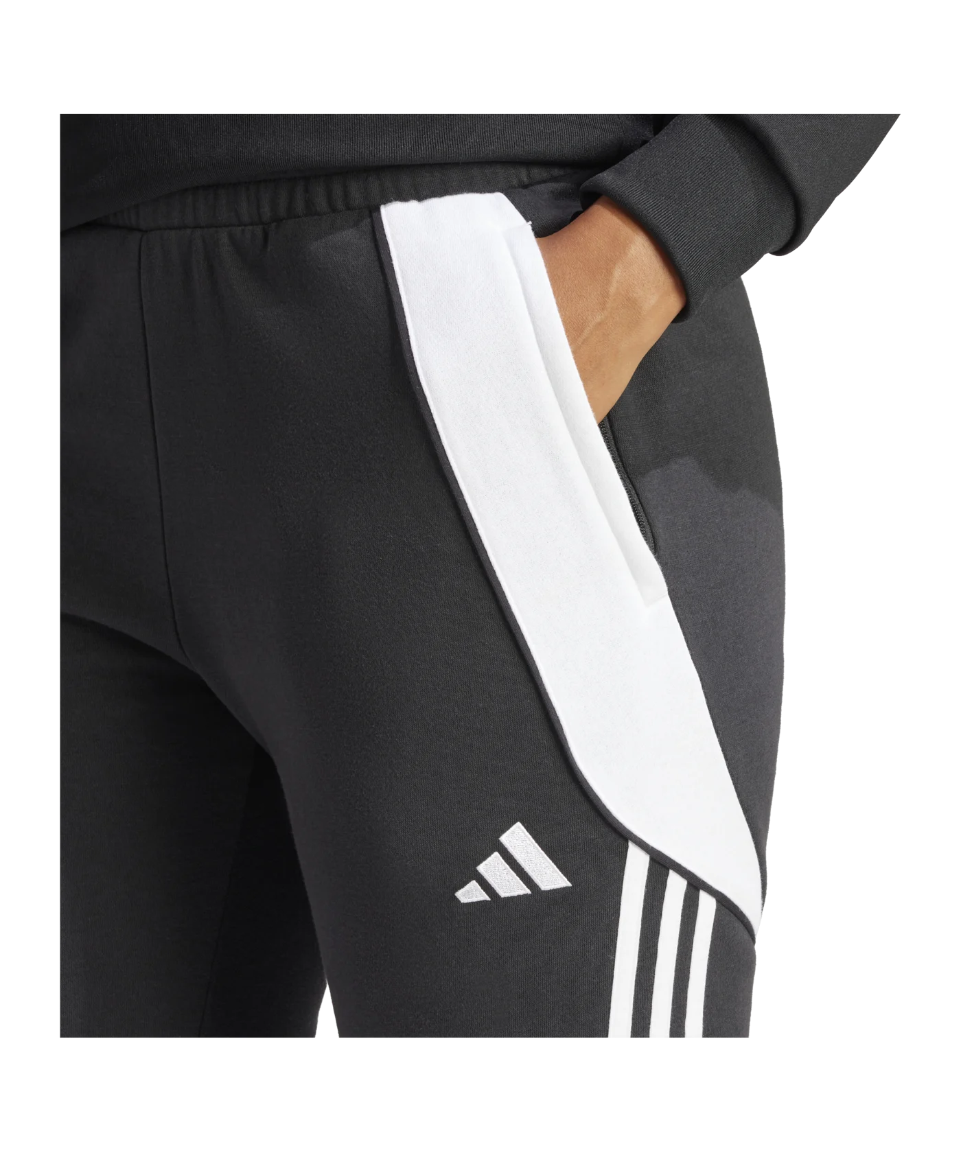 adidas Tiro 24 Jogginghose Damen Schwarz Laufschuh