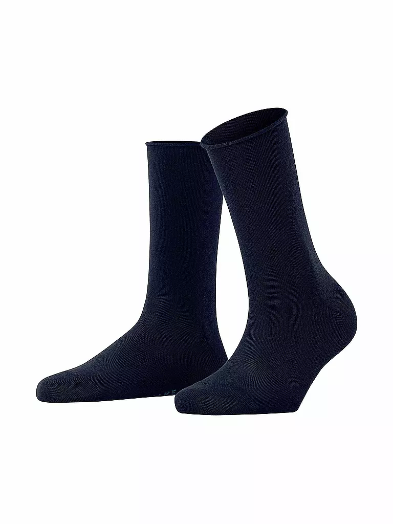 FALKE Happy Socken 2er Pkg dark navy blau