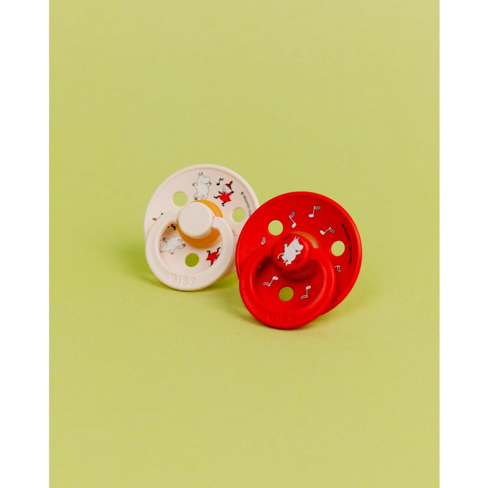 Køb Bibs X Moomin Candy Apple Mix Sut Colour 2-Pak Dancing Latex