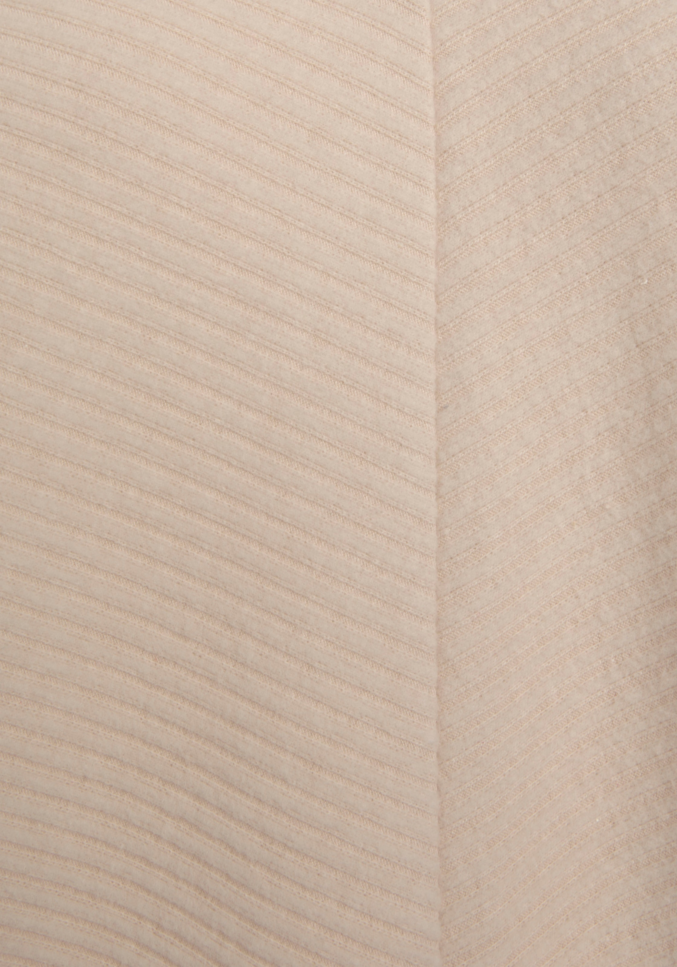 s.Oliver Sweatkleid Langarmkleid aus Ripp-Qualität mit Teilungsnaht, Loungewear