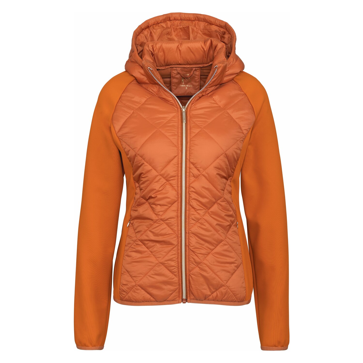 Cheval de Luxe Materialmix-Jacke Chartres - rust