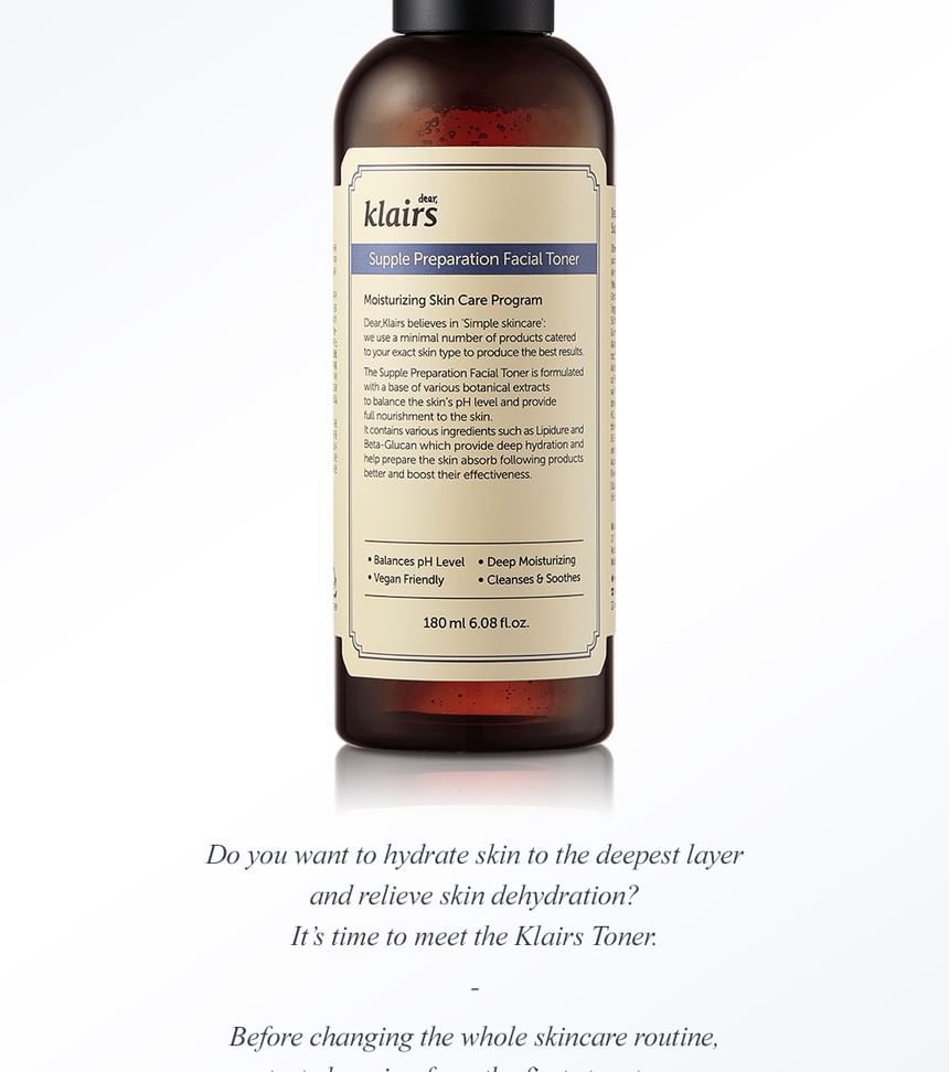 Beste Klairs - Supple Preparation Gezichtslotion - 2 soorten