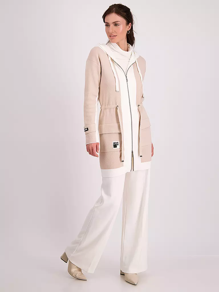 MONARI Strickjacke  beige