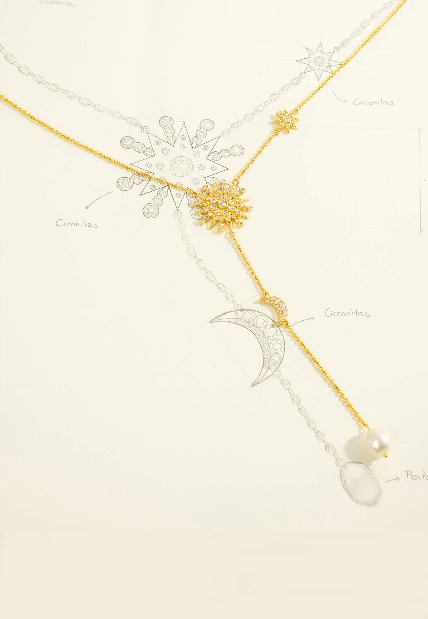 THE STAR - Collier étoile | Doré