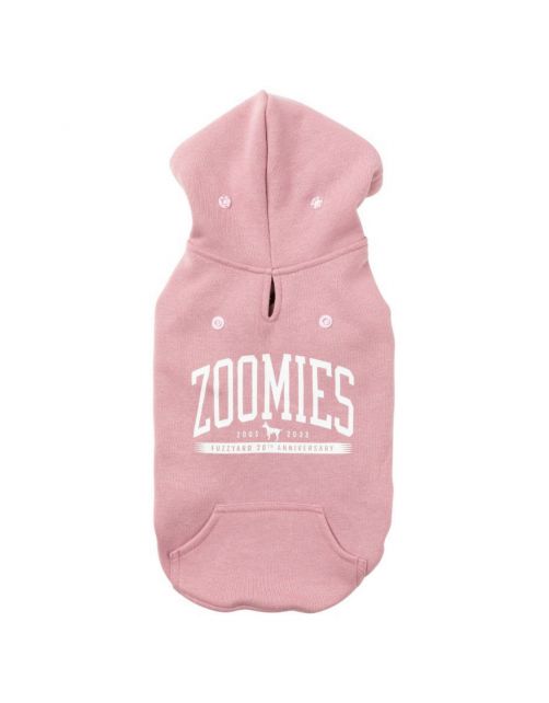 Fuzzyard Zoomies Hoodie Roze - Hondenkleding