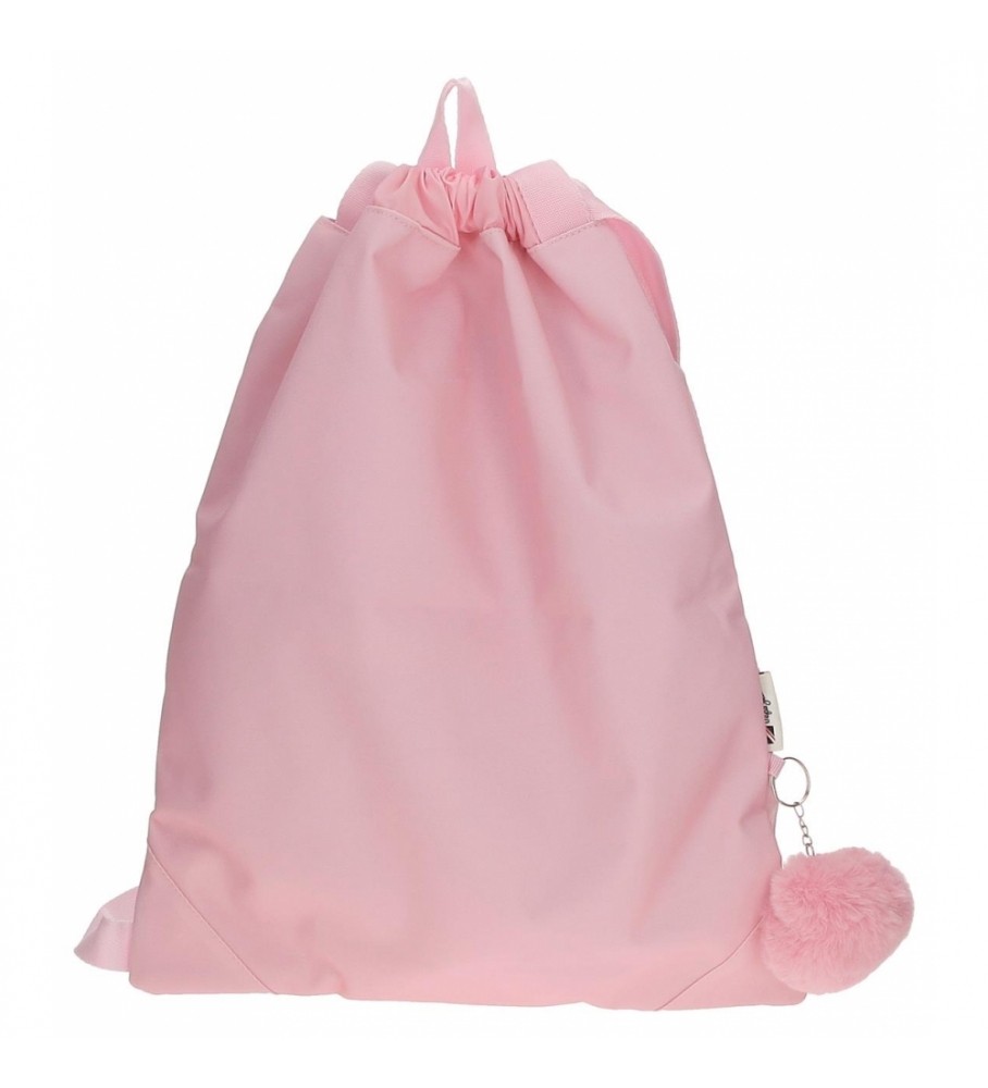 Mochila com cordão preta Pepe Jeans Holi