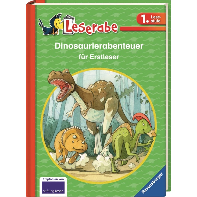 Leserabe - Dinosaurierabenteuer für Erstleser - 1. Lesestufe