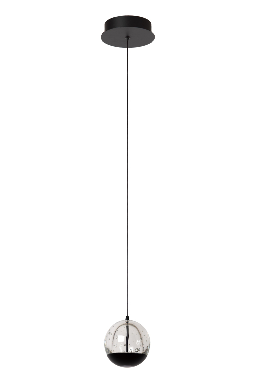 Lucide Sentubal hanglamp LED Ø14 transparant/zwart