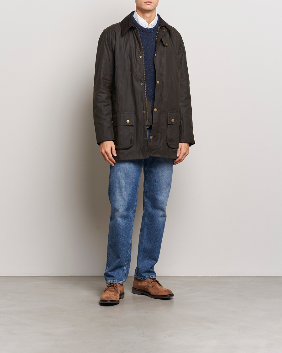 Barbour Lifestyle Beausby Waxed Jacket Olive