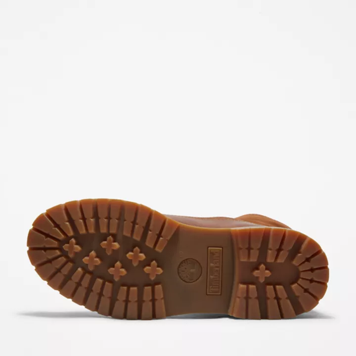 Bottine à revers Timberland Authentics imperméable pour femme en marron foncé