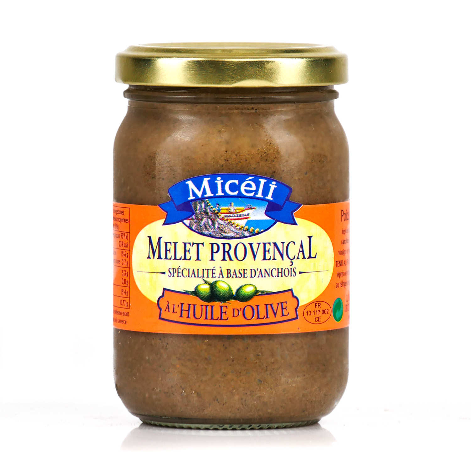 Melet provençal - spécialité à base d'anchois
