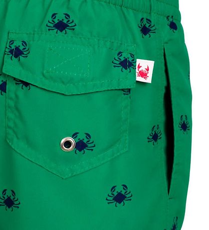 Petit Crabe Badeshorts - Boardie - UV50+ - Green Krabbe