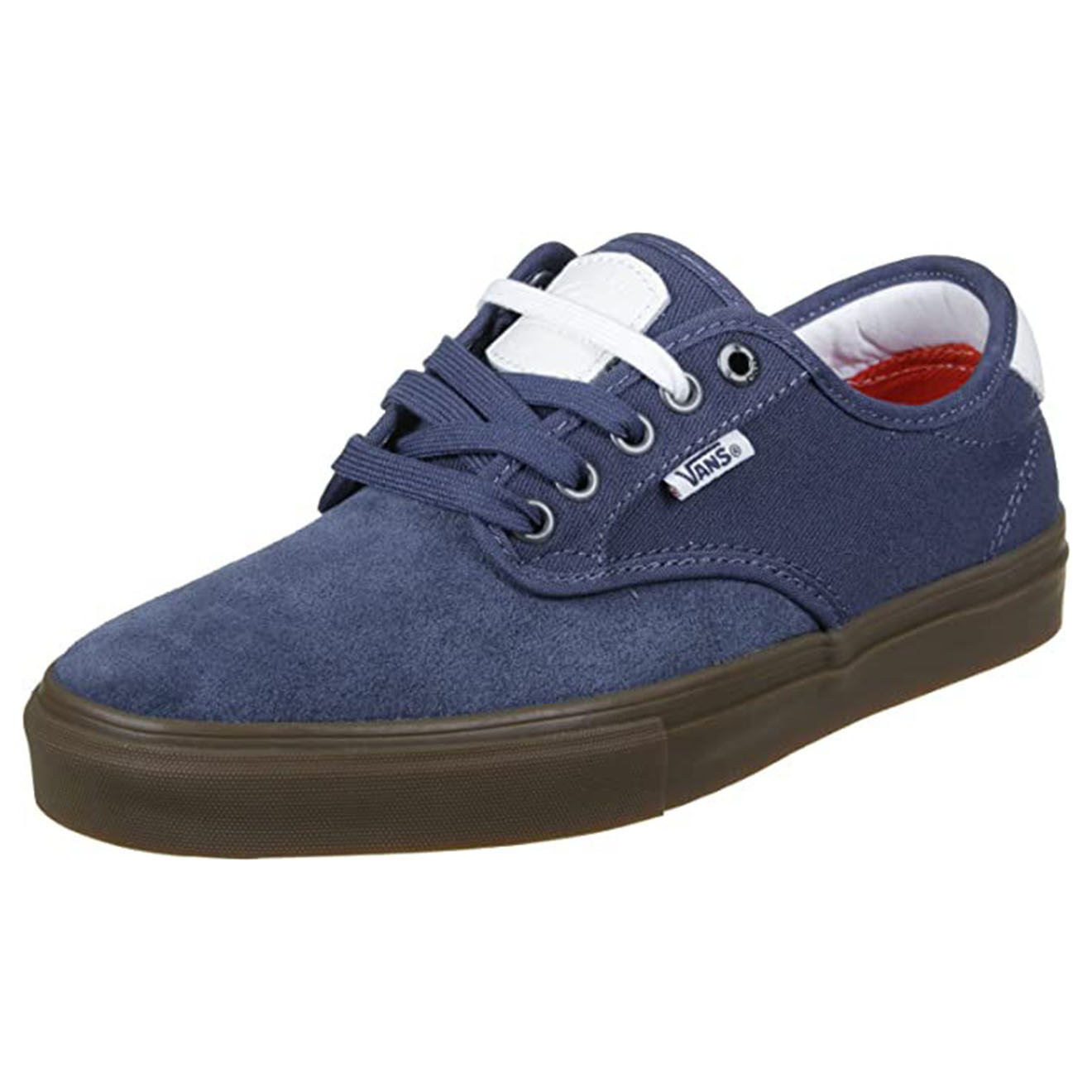 Vans Sneakers en Toile & Velours de Cuir Chima Ferguson Pro bleues