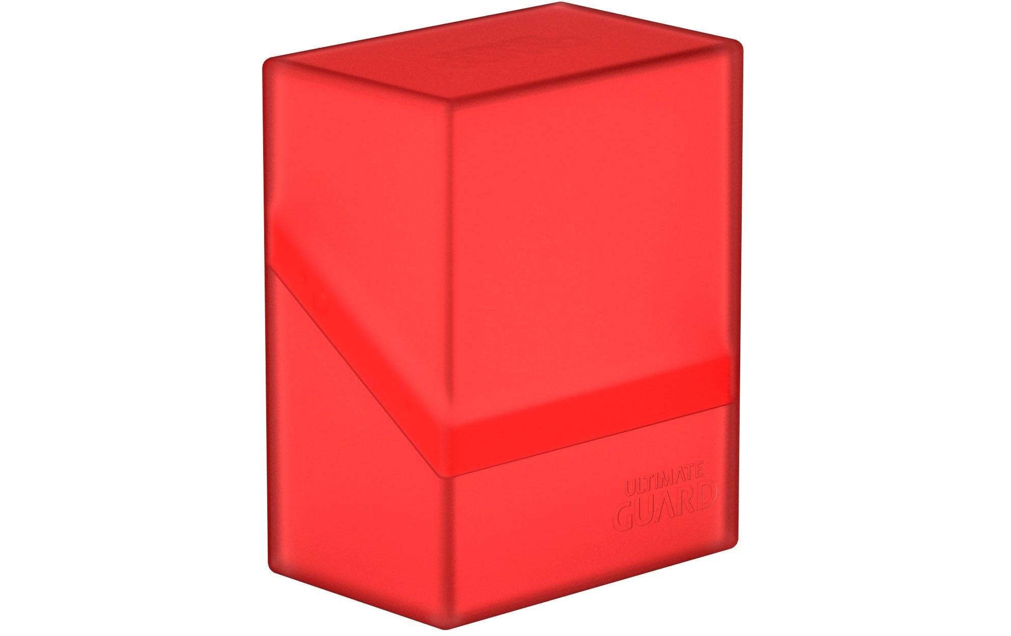 Kartenbox Boulder Deck Case Standardgrösse 60+ RubyHandliche und feste Kartenbox mit Soft-Touch-Oberfläche