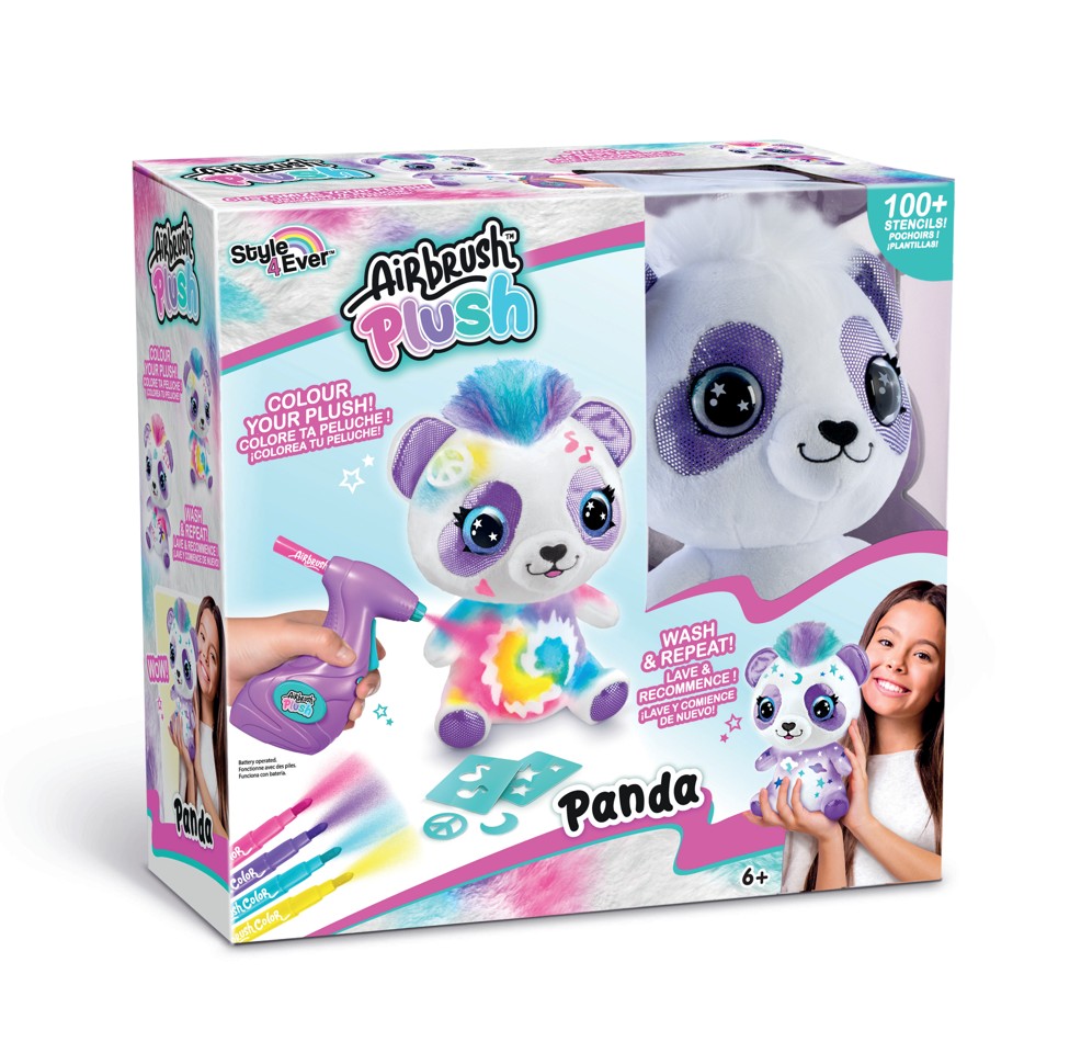 Airbrush Plush - Panda
