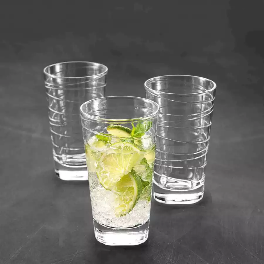 Leonardo Trinkgläser Vario Struttura 12er Set transparent