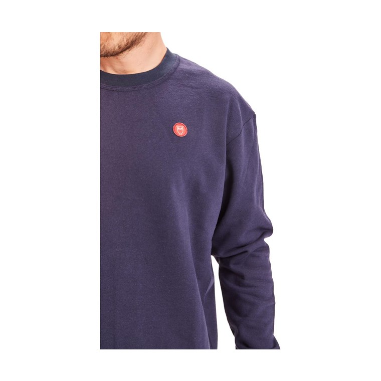 KnowledgeCotton Apparel Reborn Elm Printed Sweater Men