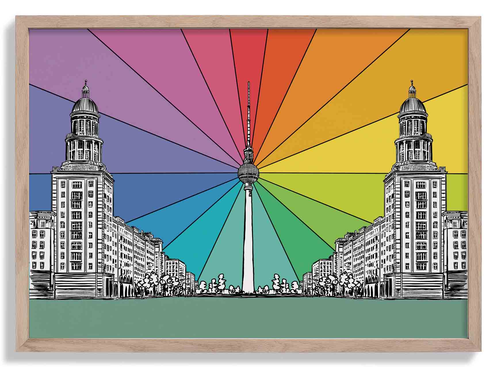 Frankfurter Tor von Kaitlyn Parker