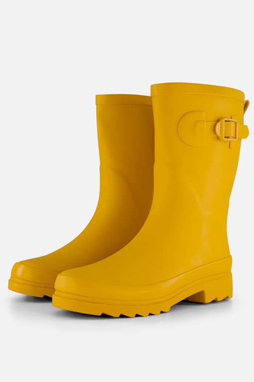 XQ Footwear Regenlaarzen geel Rubber