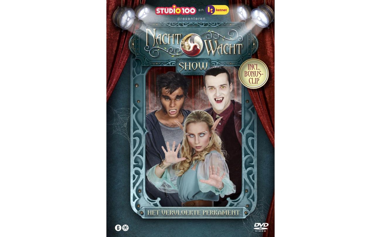 DVD Nachtwacht Show - Het Vervloekte Perkame