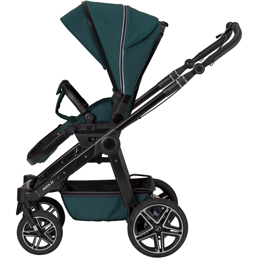 Hartan Kombikinderwagen ROCK IT GTR mit Handbremse Outdoor Leaf (801)