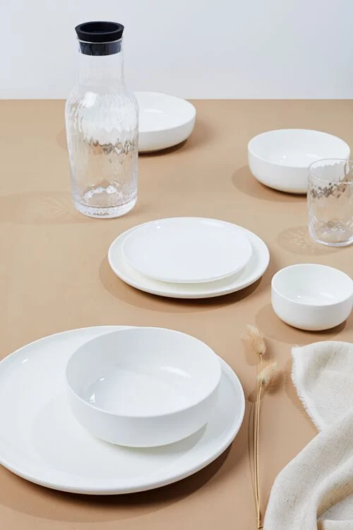 coupelle - 9,5 cm - Rome - new bone - blanche