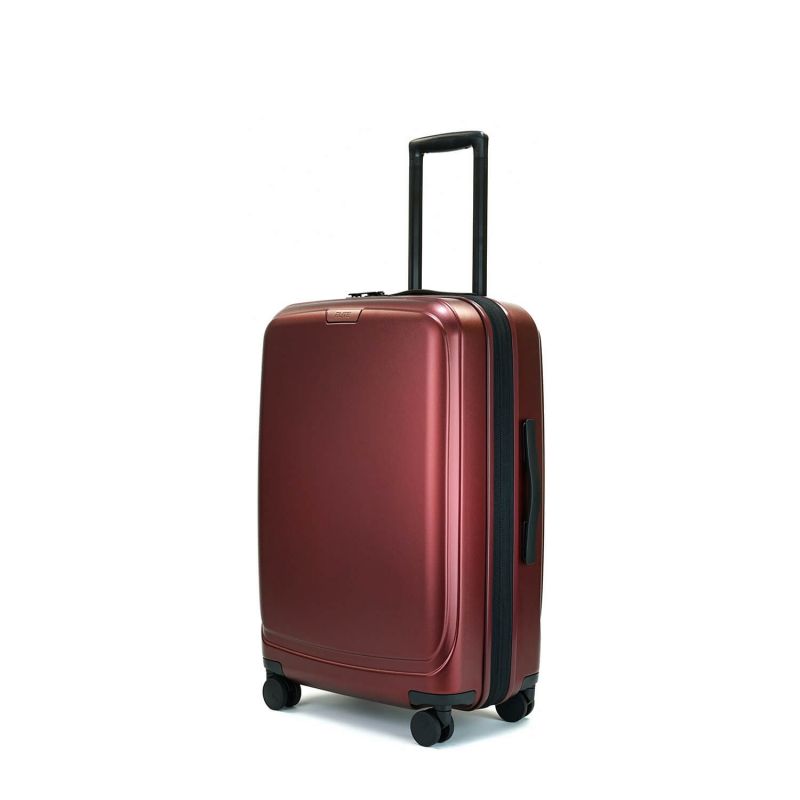 Valise rigide Pure mate Extensible 65cm Bordeaux