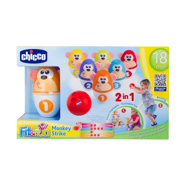 Chicco Monkey Strike Bowlingspel