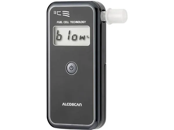 ACE Alcoscan II Basic, LCD, Alkaline, 1,5 V, AAA, 50 mm, 106 mm