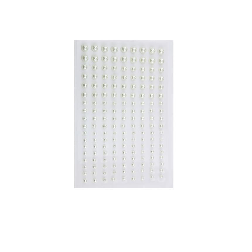 Malnia Home - Faux Pearl Face Makeup Jewels Sticker