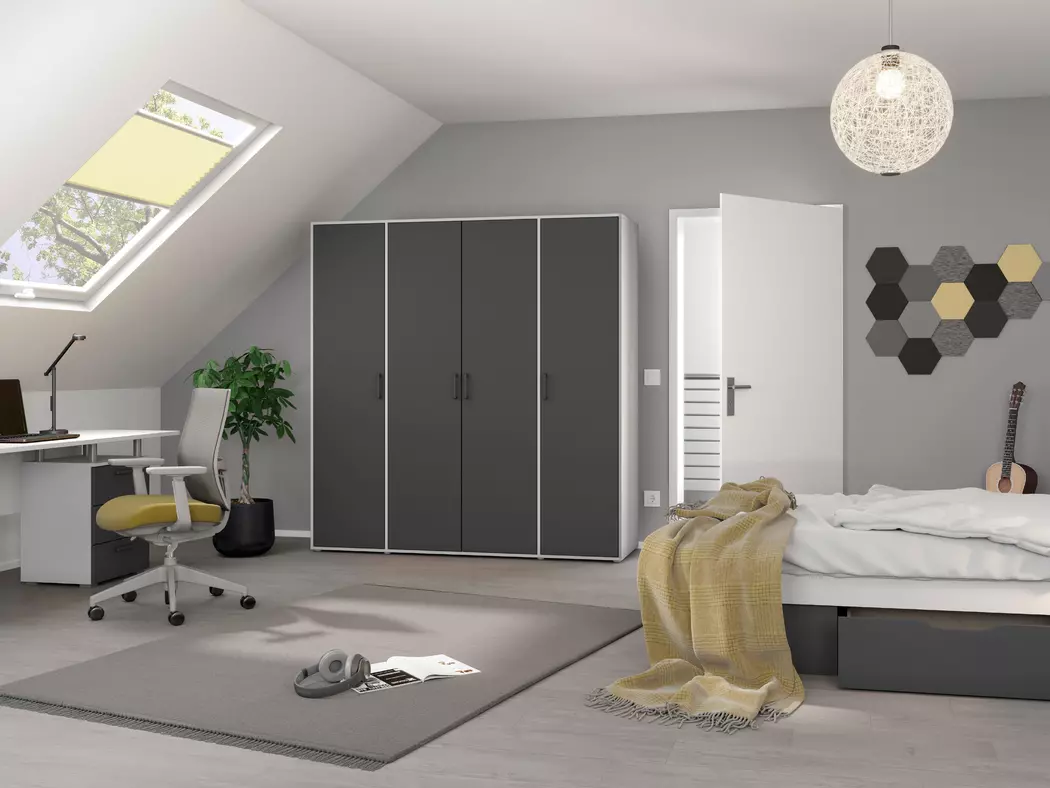 Kleiderschrank Voyager 187 x 194 cm