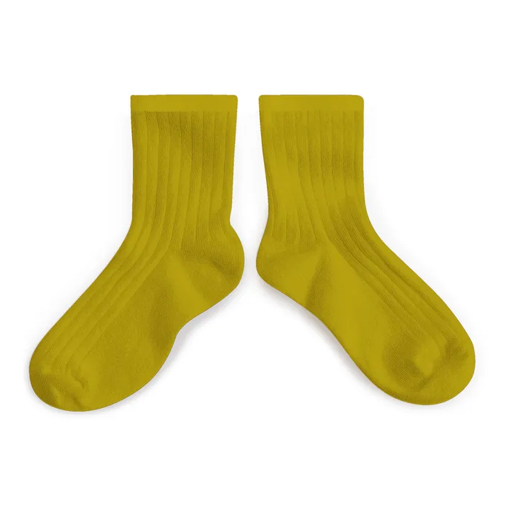 Collégien Chaussettes La Mini | Jaune tournesol