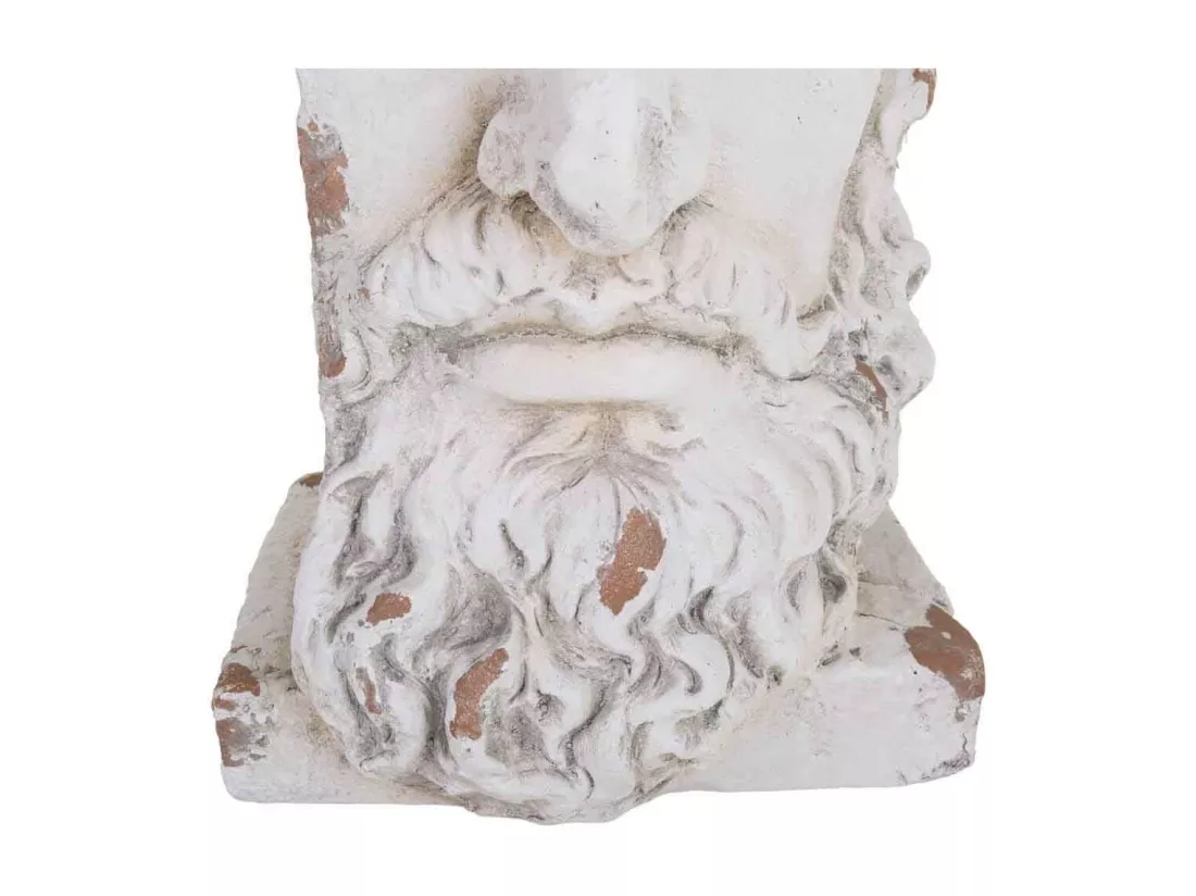 Pot de fleurs visage en magnésium 35x27x40h