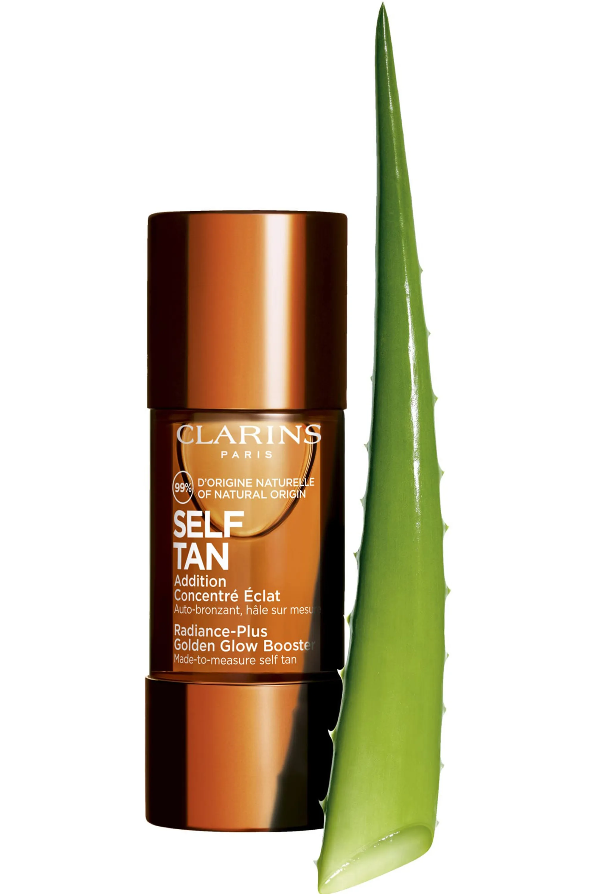 Clarins Auto-bronzant visage Addition Concentré Eclat-15 ml