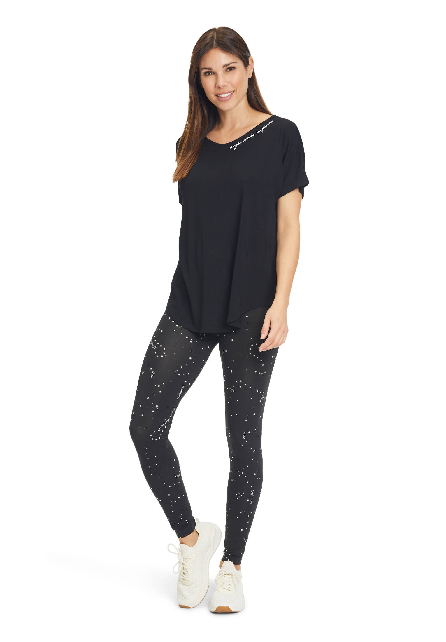 Betty Barclay| Damen Oversize-Shirt mit V-Ausschnitt