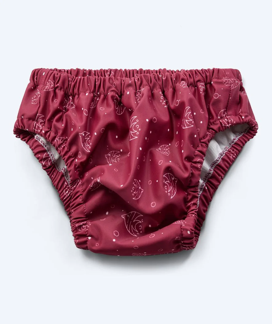 Watery blebadebukser til børn - Foss Lining Nappy - Atlantic Pink