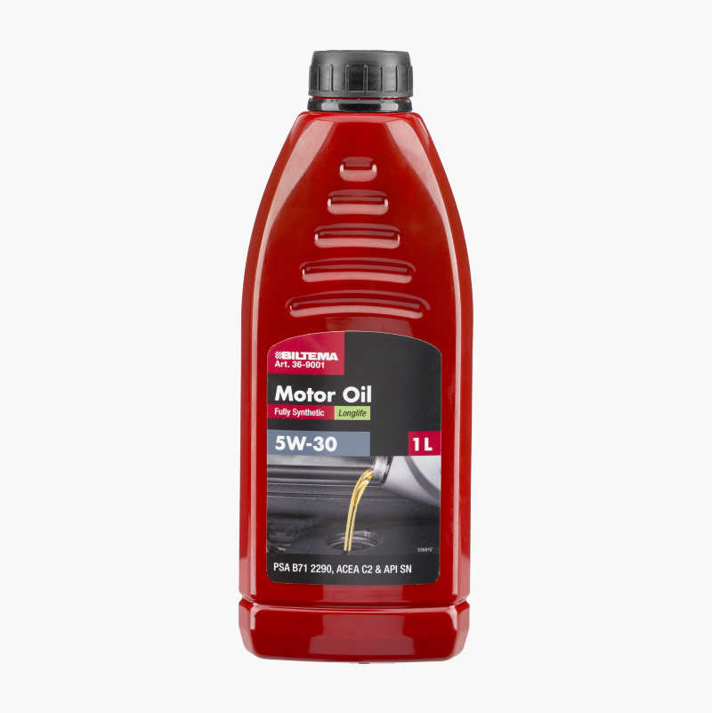 Helsyntetisk motorolje 5W–30, 1 liter