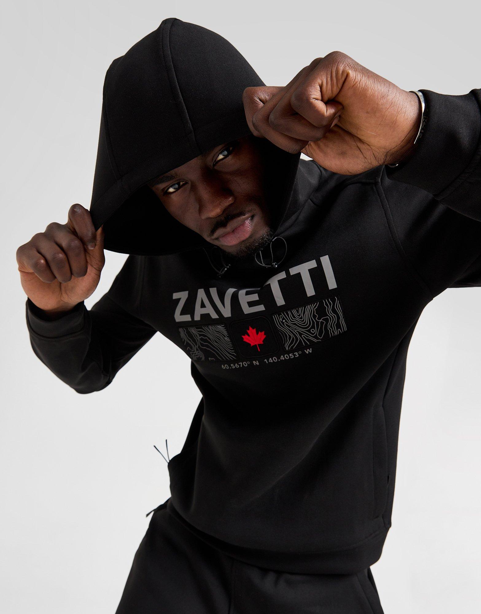 Zavetti Canada Sweat à Capuche Ovello Contour Homme