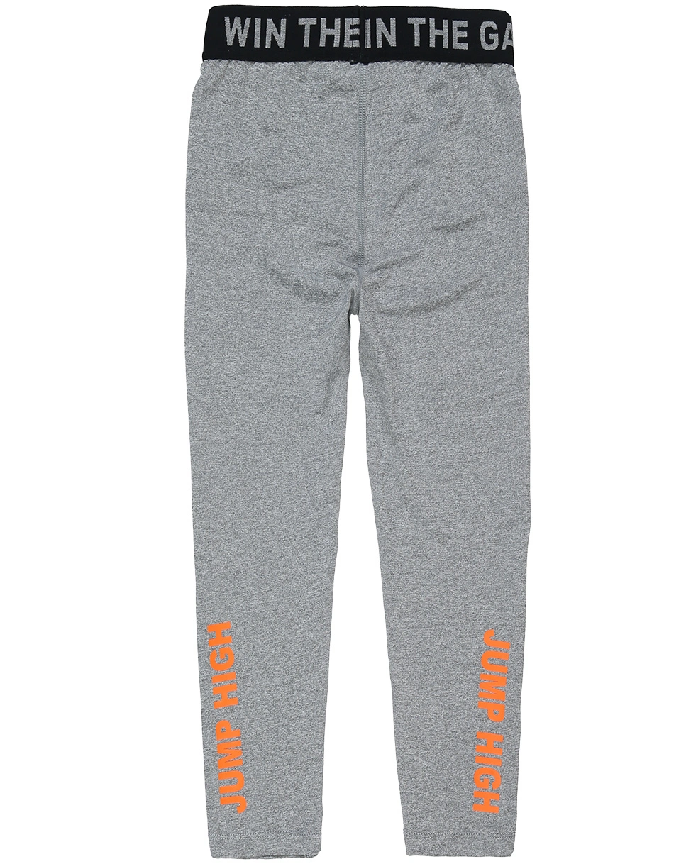 Funktions-Leggings JUMP HIGH mit Shorts in schwarz