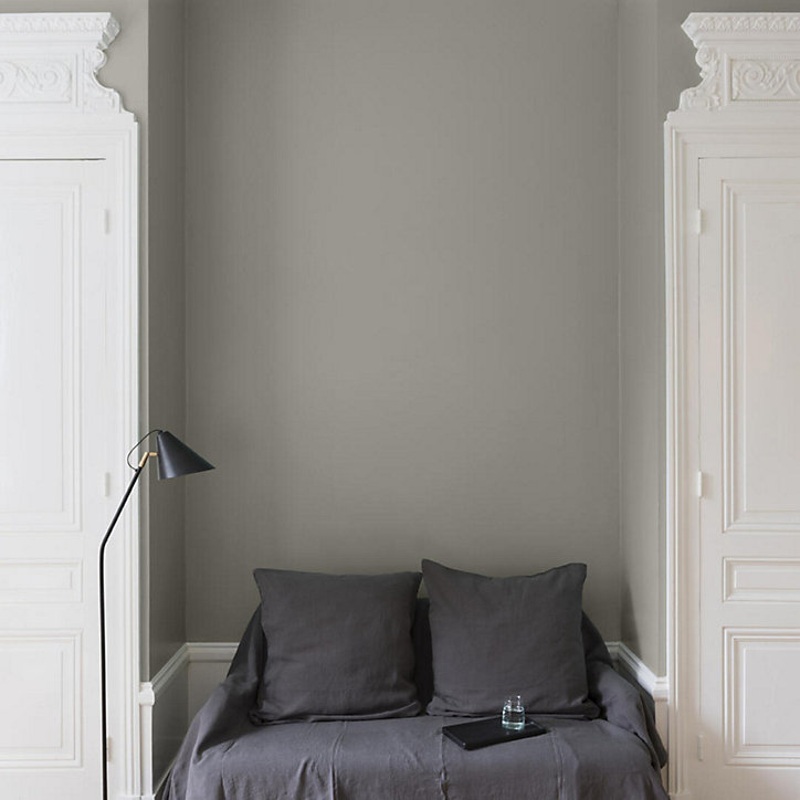 Peinture multisupport murs, plafonds et boiseries Velours de peinture gris des marais Libéron 2,5L