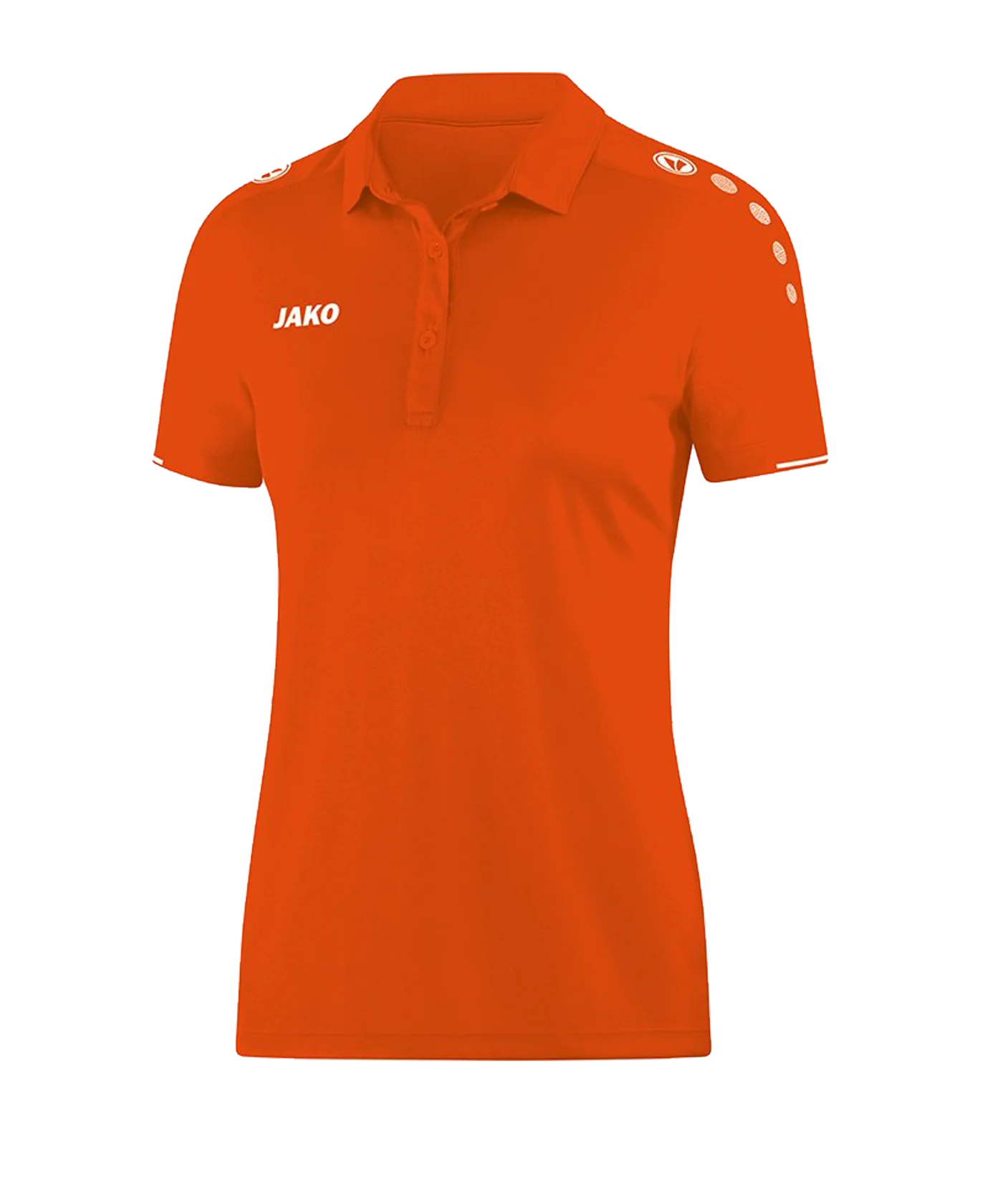 JAKO Classico Poloshirt Damen Orange F19