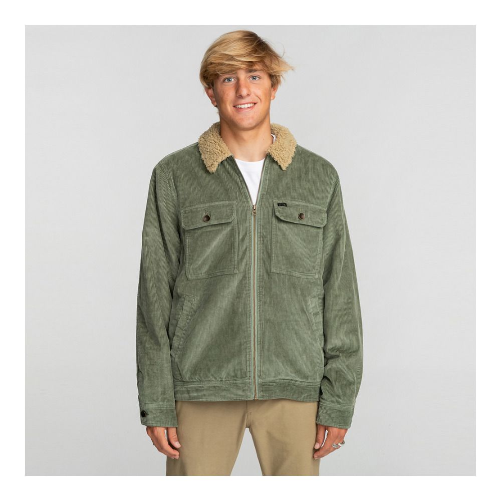 Billabong BARROW CORD - Veste Homme sage