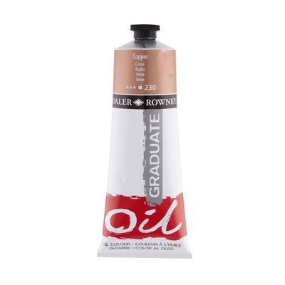 Daler-Rowney Graduate 230 - Peinture à huile - 38 ml - cuivre