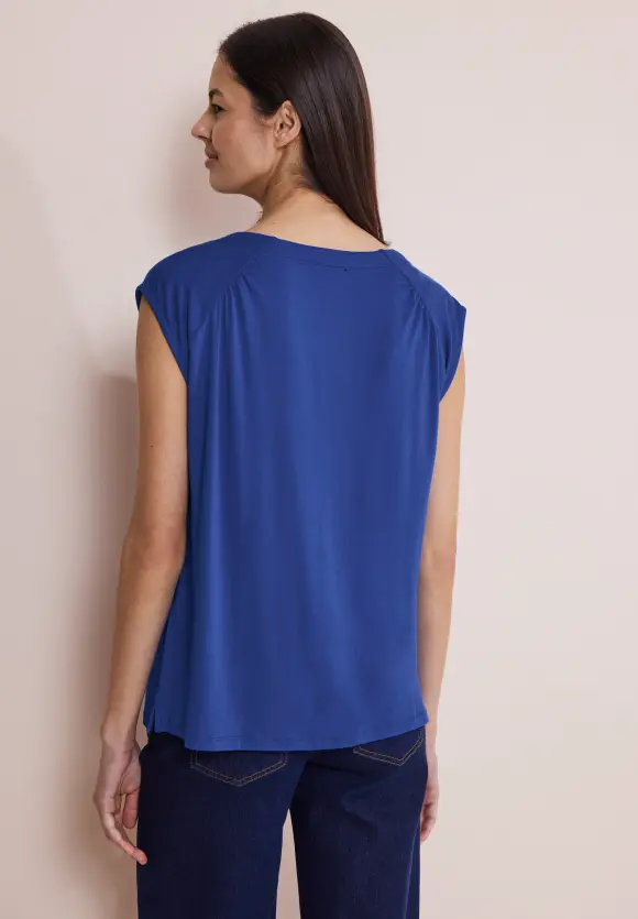 Jersey Top - intense royal blue