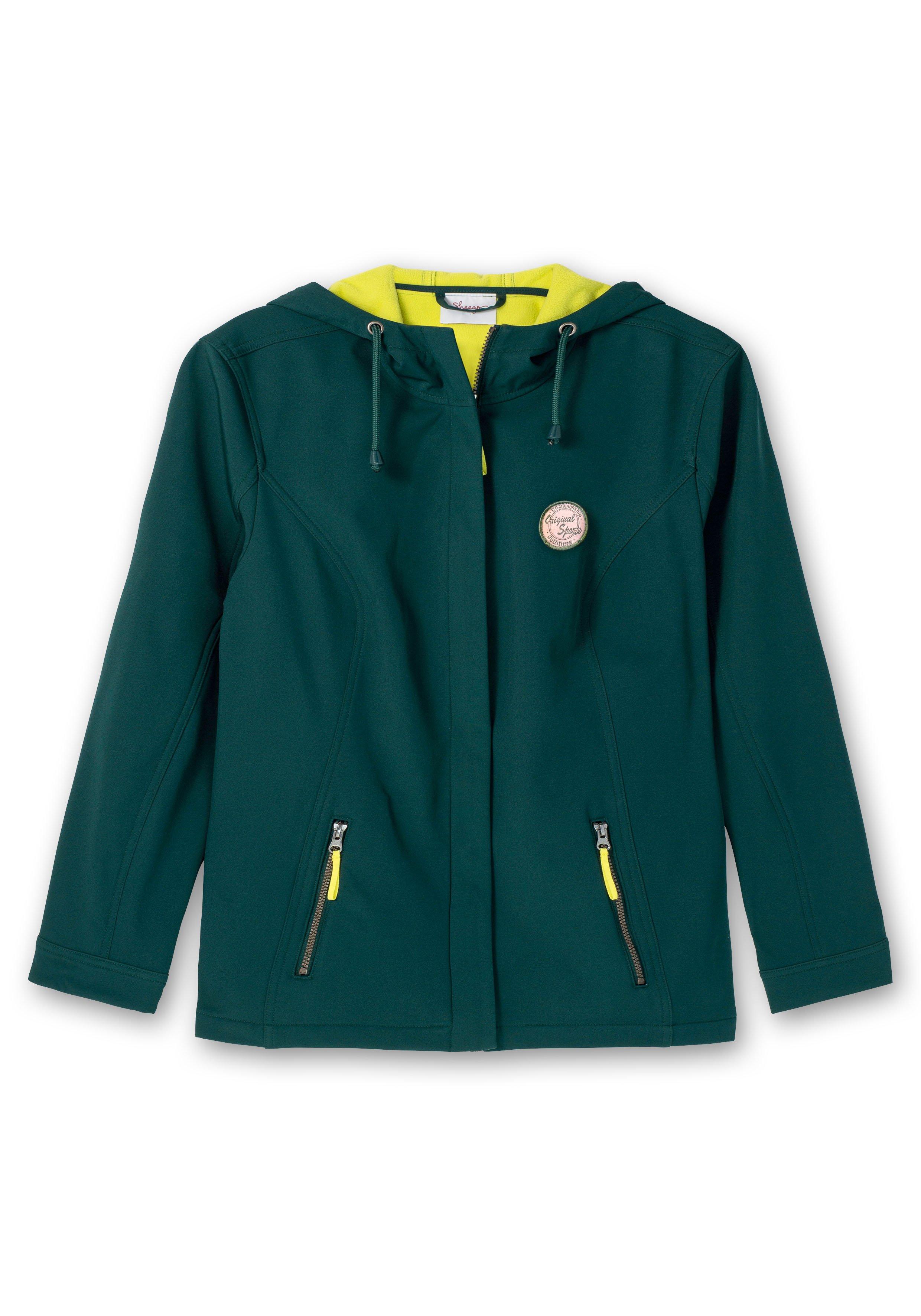 Softshell-Jacke mit Fleece-Innenseite