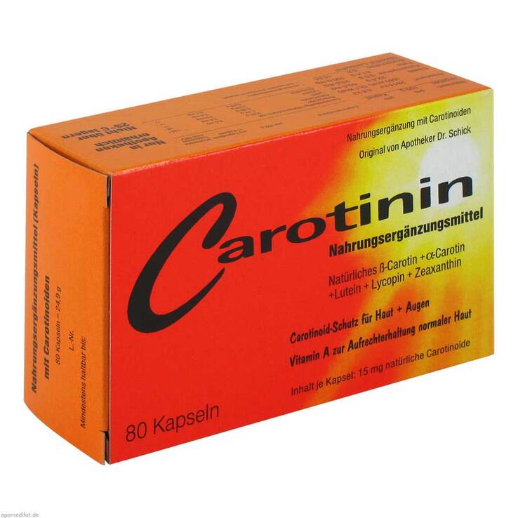Carotinin Kapseln, 80 St