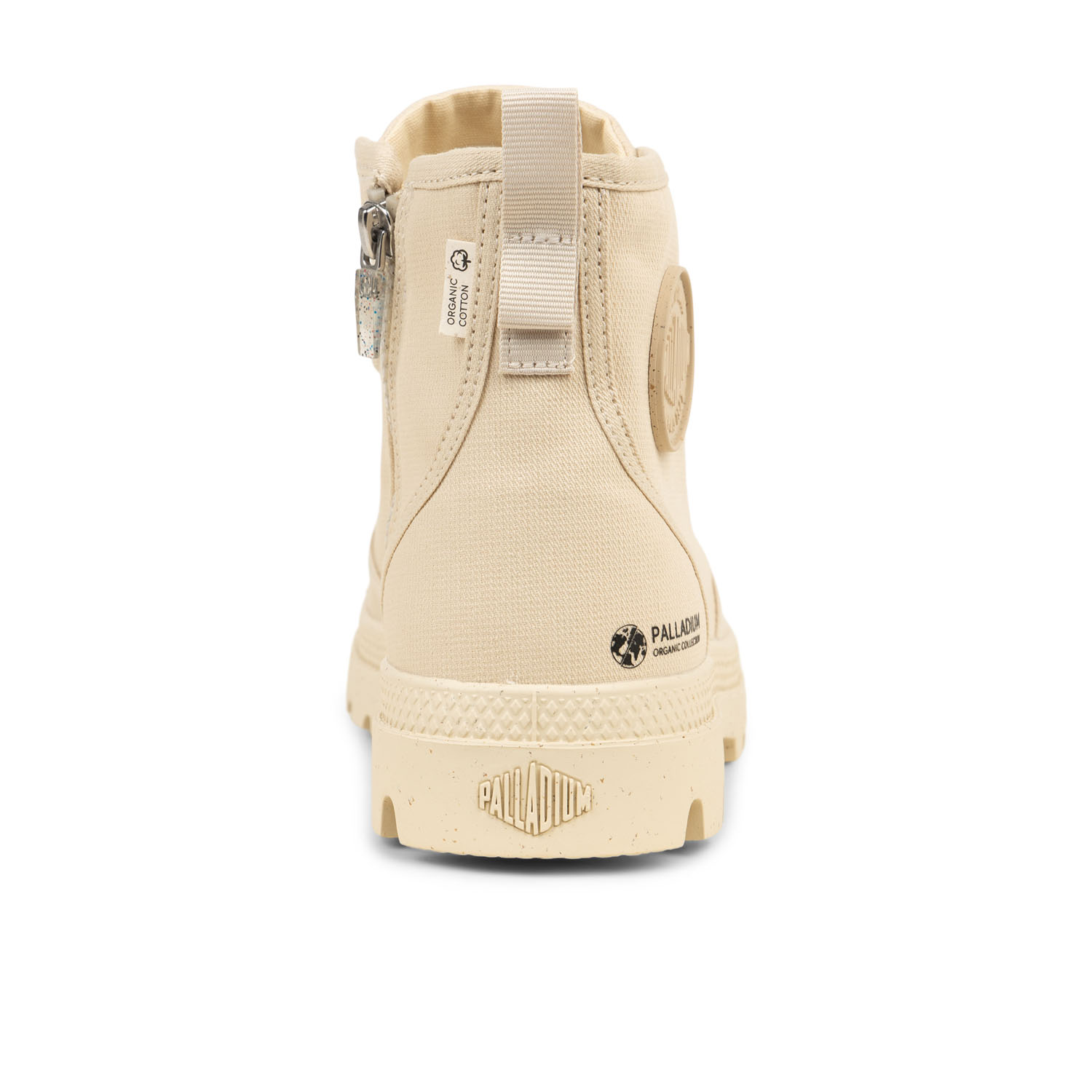 Baskets femme PALLADIUM PAMPA HI ZIP ORGANIC